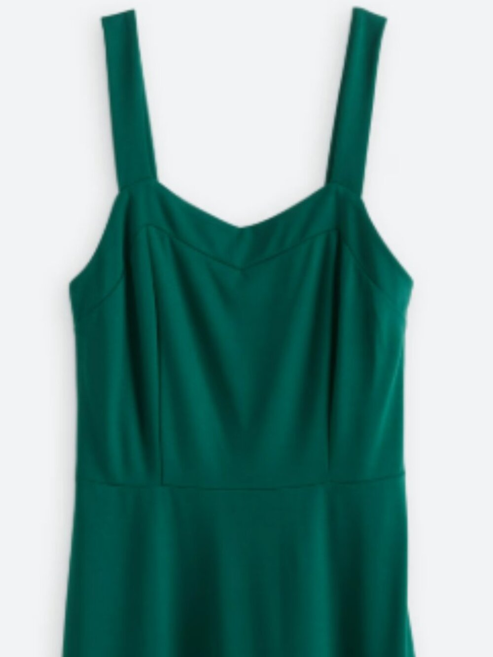 41 Hawthorn (StitchFix) Green Sweetheart Midi Dress | Size M